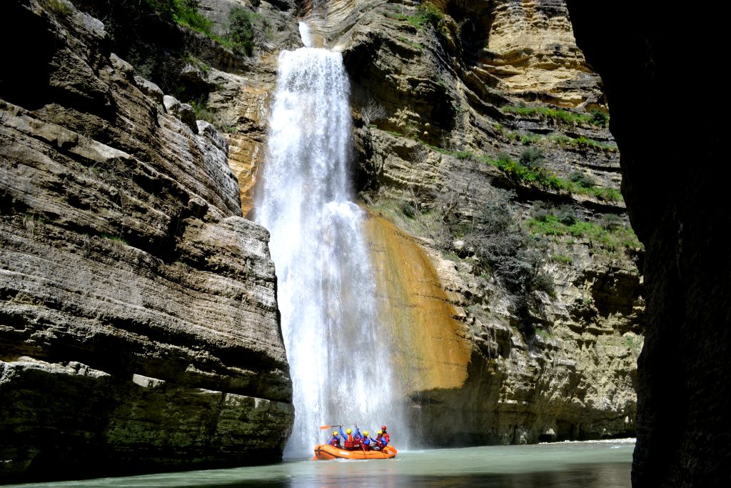 Rafting in Berat Osumi River Canyons