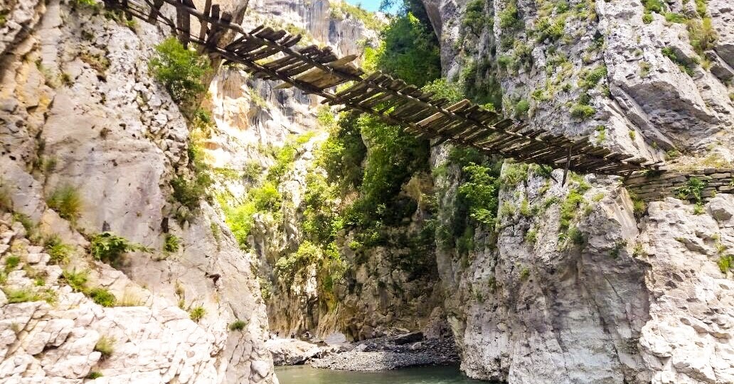 Holta Canyon and Banja Lake, Albania